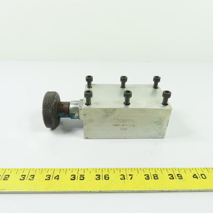 Sun Hydraulics 8002 091 A02 Aluminum Hydraulic Manifold Block Valve