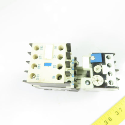 NHD C-12D10 Motor Starter Assembly 24V Coil 3Ph 600VAC W/ NTH-6.5 4.5-6.5A