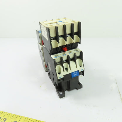NHD C-12D10 Motor Starter Assembly 24V Coil 3Ph 600VAC W/ NTH-6.5 4.5-6.5A