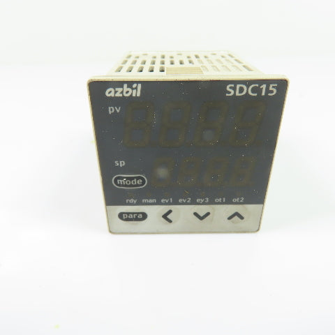 Azbil C15TV0TD010A SDC15 Digital Indicating Temperature Controller 24V