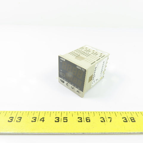 Azbil C15TV0TD010A SDC15 Digital Indicating Temperature Controller 24V
