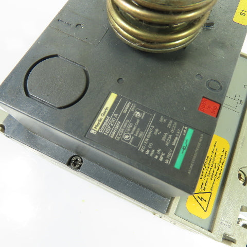 Merlin Gerin NSF250 A Molded Case Circuit Breaker 250A 600Y/347V Rotary Handle
