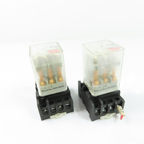 Beta Electric BTA6-3C-J-CW General Purpose Relays 24VAC 10A 3PDT Lot Of 2