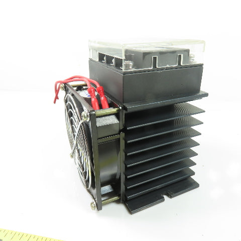 Jaki JK3C55A-3FB75 3Ph Solid State Relay 55A 48-440VAC 6-32VDC Input