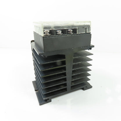 Jaki JK3C55A-3FB75 3Ph Solid State Relay 55A 48-440VAC 6-32VDC Input