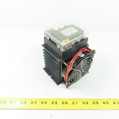 Jaki JK3C55A-3FB75 3Ph Solid State Relay 55A 48-440VAC 6-32VDC Input