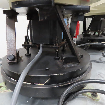 Dual Vibratory Bowl Feeder System with 3 Rodix Feeder Cube Controllers 115V 1Ph