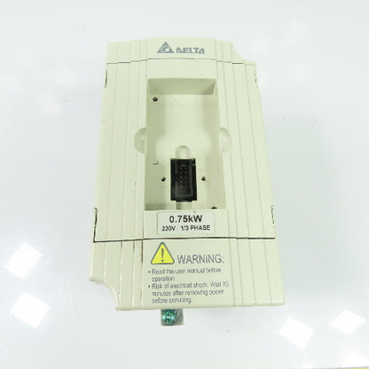Delta VFD007M21A 0.75kW Variable Frequency Drive 230V 1Ph/3Ph Input