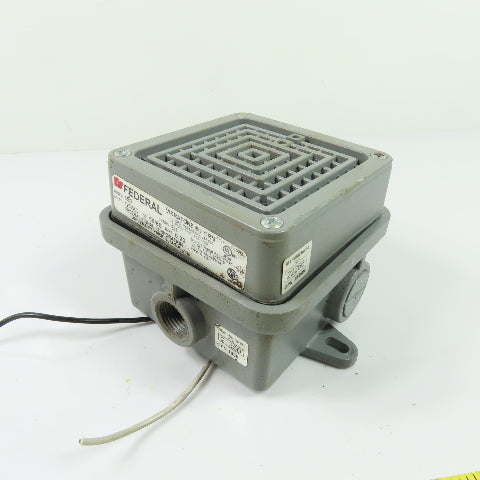 Federal Model 350 Vibratone Horn 120VAC 0.22A Ser B1