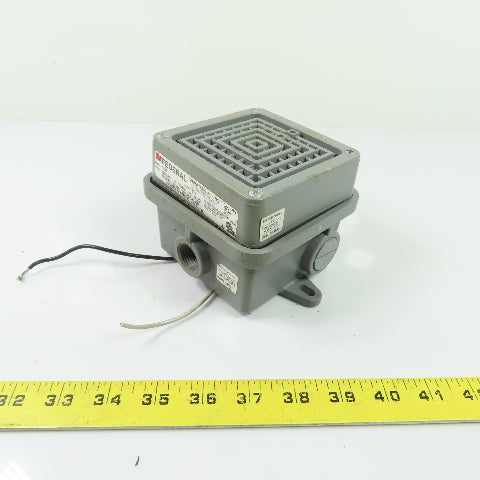 Federal Model 350 Vibratone Horn 120VAC 0.22A Ser B1