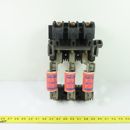 Allen-Bradley 40120-563-01 200A Disconnect Switch 3Ph 600VAC W/ (3) 150A Fuses