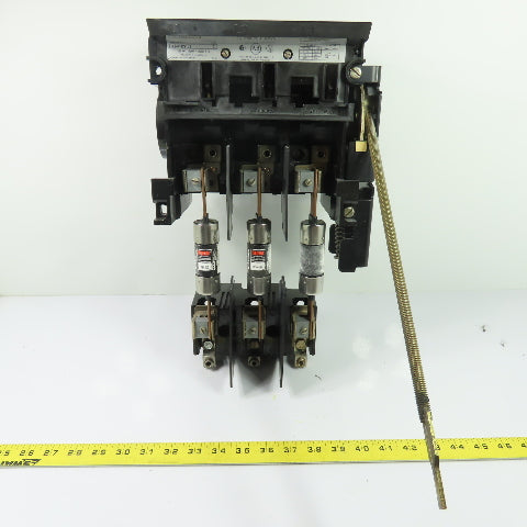 Allen-Bradley 1494V-DS100 100A 3-P Safety Disconnect Switch 600V W/(3)100A Fuses