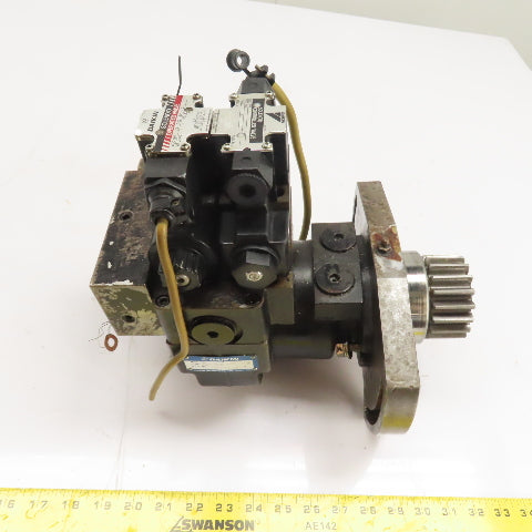 Daikin EDM174A-1R2-3-10-052 Hydraulic Motor W/ Valves 100VAC Coil