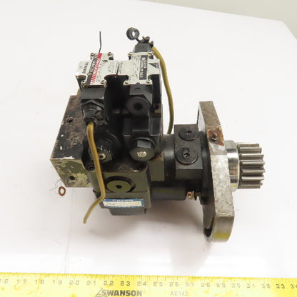 Daikin EDM174A-1R2-3-10-052 Hydraulic Motor W/ Valves 100VAC Coil