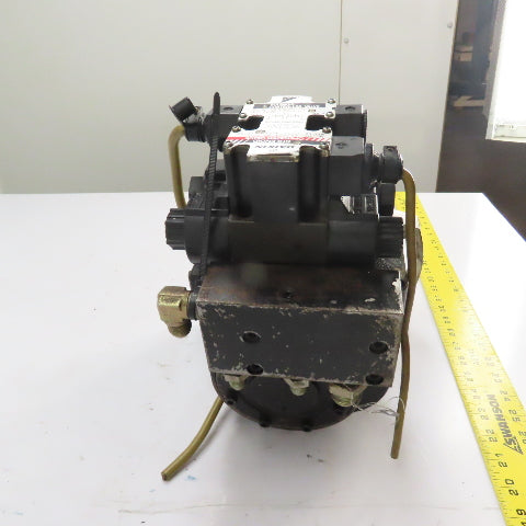 Daikin EDM174A-1R2-3-10-052 Hydraulic Motor W/ Valves 100VAC Coil