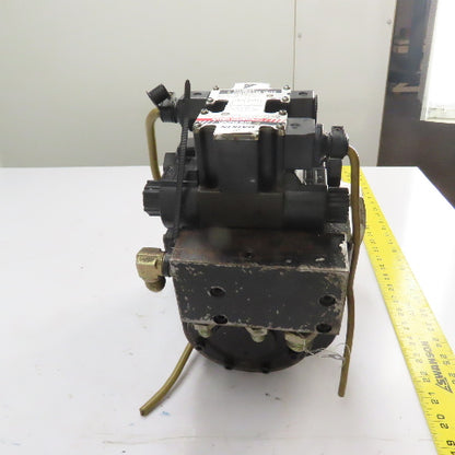 Daikin EDM174A-1R2-3-10-052 Hydraulic Motor W/ Valves 100VAC Coil