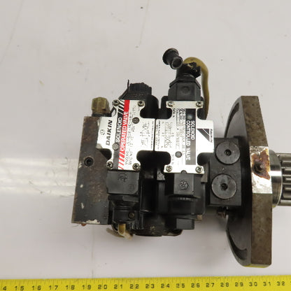 Daikin EDM174A-1R2-3-10-052 Hydraulic Motor W/ Valves 100VAC Coil