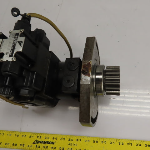 Daikin EDM174A-1R2-3-10-052 Hydraulic Motor W/ Valves 100VAC Coil