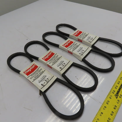 Dayton 6L210G Premium V-Belt B-37 5/8" Wide Lot Of 4