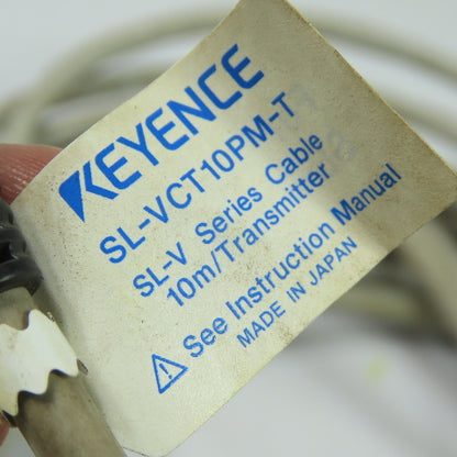 Keyence SL-VCT10PM-T Safety Light Curtain Transmitter Cable 10m