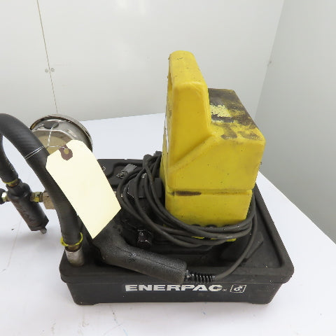 Enerpac PUJ1201B Electric Hydraulic Pump 230V 1Ph W/ RC308 30 Ton Cylinder Ram