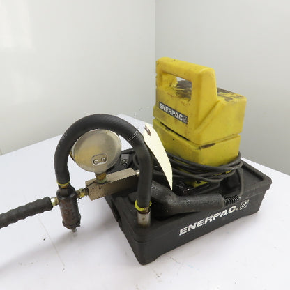 Enerpac PUJ1201B Electric Hydraulic Pump 230V 1Ph W/ RC308 30 Ton Cylinder Ram