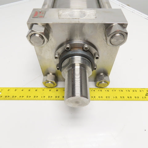 Peninsular 8.0" Bore 11.75" Stroke Stainless Steel Hydraulic Cylinder 3000 PSIG