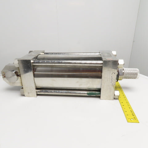 Peninsular 8.0" Bore 11.75" Stroke Stainless Steel Hydraulic Cylinder 3000 PSIG