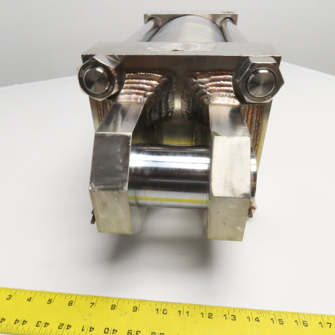 Peninsular 8.0" Bore 11.75" Stroke Stainless Steel Hydraulic Cylinder 3000 PSIG