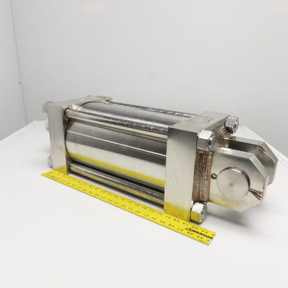 Peninsular 8.0" Bore 11.75" Stroke Stainless Steel Hydraulic Cylinder 3000 PSIG