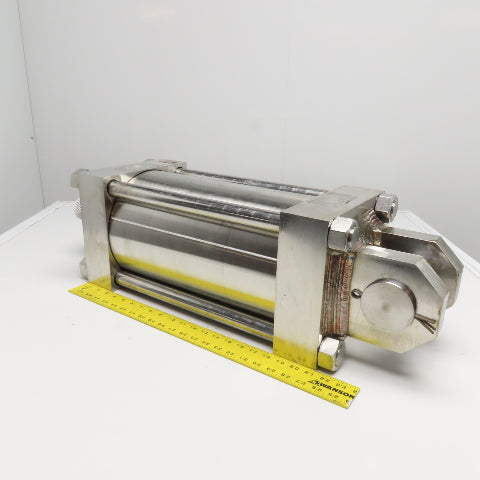 Peninsular 8.0" Bore 11.75" Stroke Stainless Steel Hydraulic Cylinder 3000 PSIG