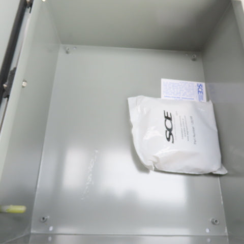 SCE-1412ELJ 14" x 12" x 6" Electrical Enclosure Hinged Door NEW