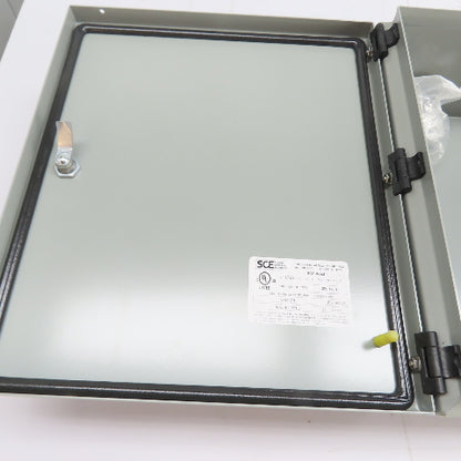 Saginaw SCE-1412ELJ 14" x 12" x 6" Electrical Enclosure Hinged Door NEW