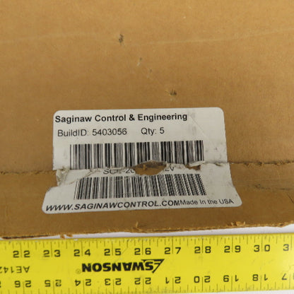 Saginaw SCE-20P16JGALV Flat Galvannealed Enclosure Subpanel 17" x 13" Lot Of 5