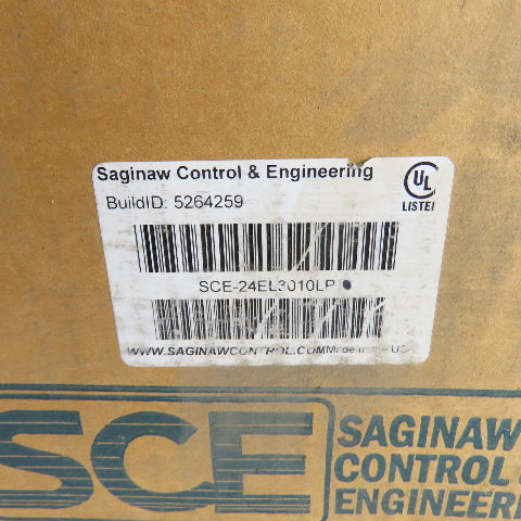 Saginaw SCE-24EL3010LP 30" X 24" X 10" Electrical Enclosure Hinged Door NEW