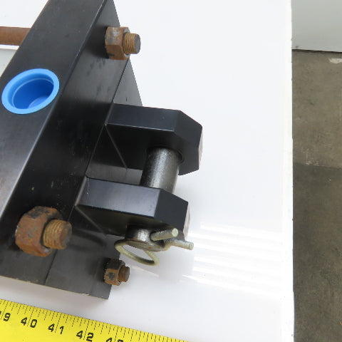 GHN Nopak A12X32E4AAR Pneumatic Air Cylinder 250 PSI Max 6" Bore x 32" Stroke