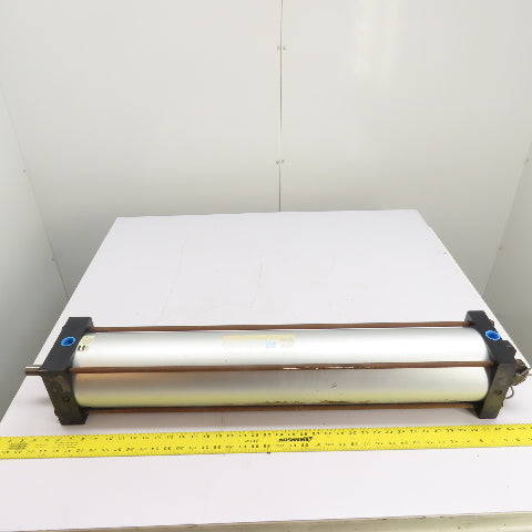 GHN Nopak A12X32E4AAR Pneumatic Air Cylinder 250 PSI Max 6" Bore x 32" Stroke