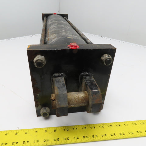 8" Bore 31" Stroke Tie Rod Air Cylinder Clevis Mount 250PSI