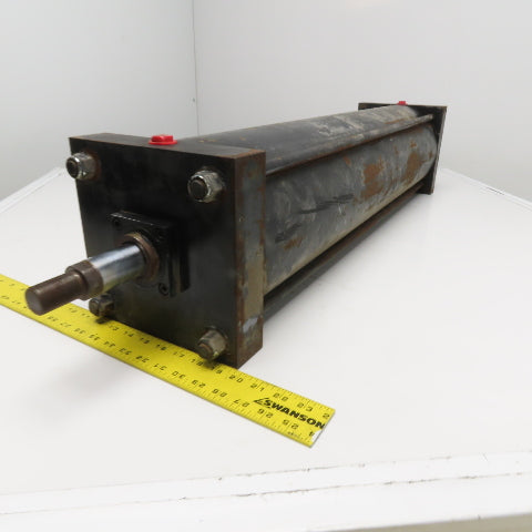 8" Bore 31" Stroke Tie Rod Air Cylinder Clevis Mount 250PSI