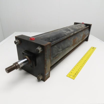 8" Bore 31" Stroke Tie Rod Air Cylinder Clevis Mount 250PSI