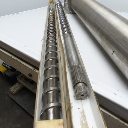 Servtek 10871001 2" Single Screw Plastic Extruder Machine Barr Screws & Barrel