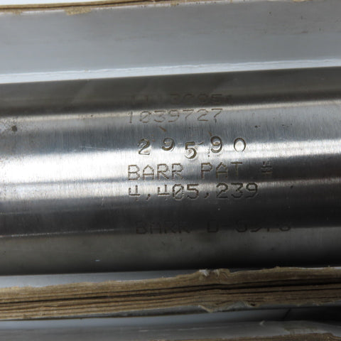 Servtek 10871001 2" Single Screw Plastic Extruder Machine Barr Screws & Barrel