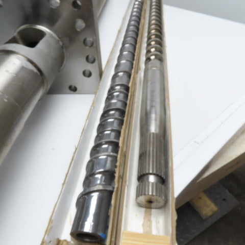 Servtek 10871001 2" Single Screw Plastic Extruder Machine Barr Screws & Barrel