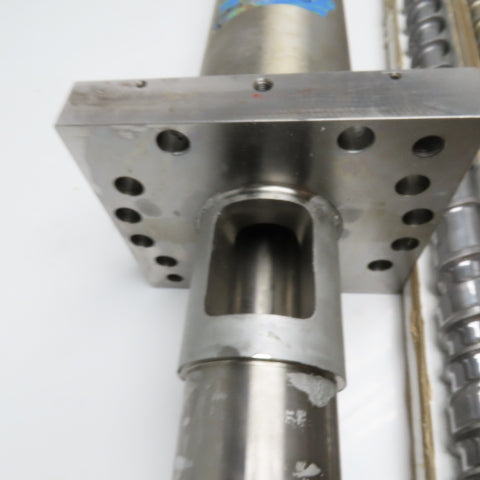 Servtek 10871001 2" Single Screw Plastic Extruder Machine Barr Screws & Barrel