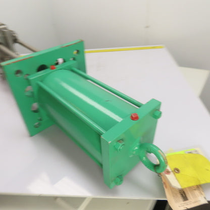 Pentair Rovalve 10-1/2" 316SS Pneumatic Air Actuated Knife Gate Valve 150 PSI