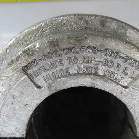 Nim-Cor Inc. 60-160245 75mm ID Round Bore 6" OD Air Chuck