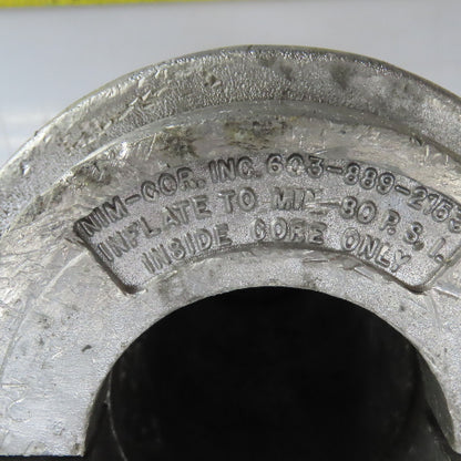 Nim-Cor Inc. 60-160245 75mm ID Round Bore 6" OD Air Chuck
