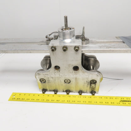 4" OD Pipe Tube Bar Drill Jig Guide Fixture 5-1/2"-29" Hole Centers