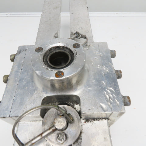 4" OD Pipe Tube Bar Drill Jig Guide Fixture 5-1/2"-29" Hole Centers