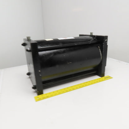 12" Bore 15" Stroke Tie Rod Air Cylinder 250 PSI 1-3/8" Rod